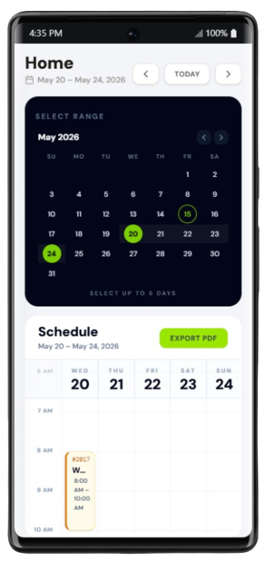 Clean Assign Mobile App